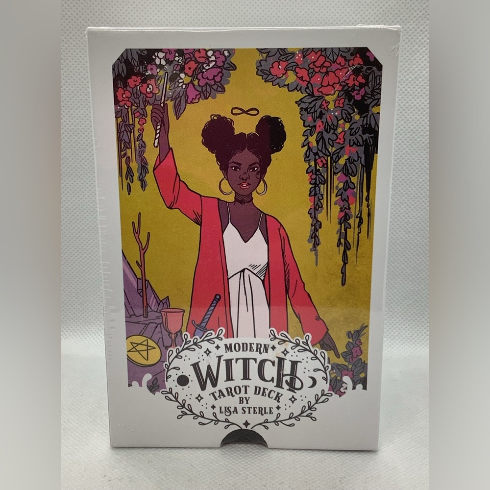 Modern Witch Tarot Deck By Lisa Sterle Guide Book And 78 Color Cards Sealed NWT